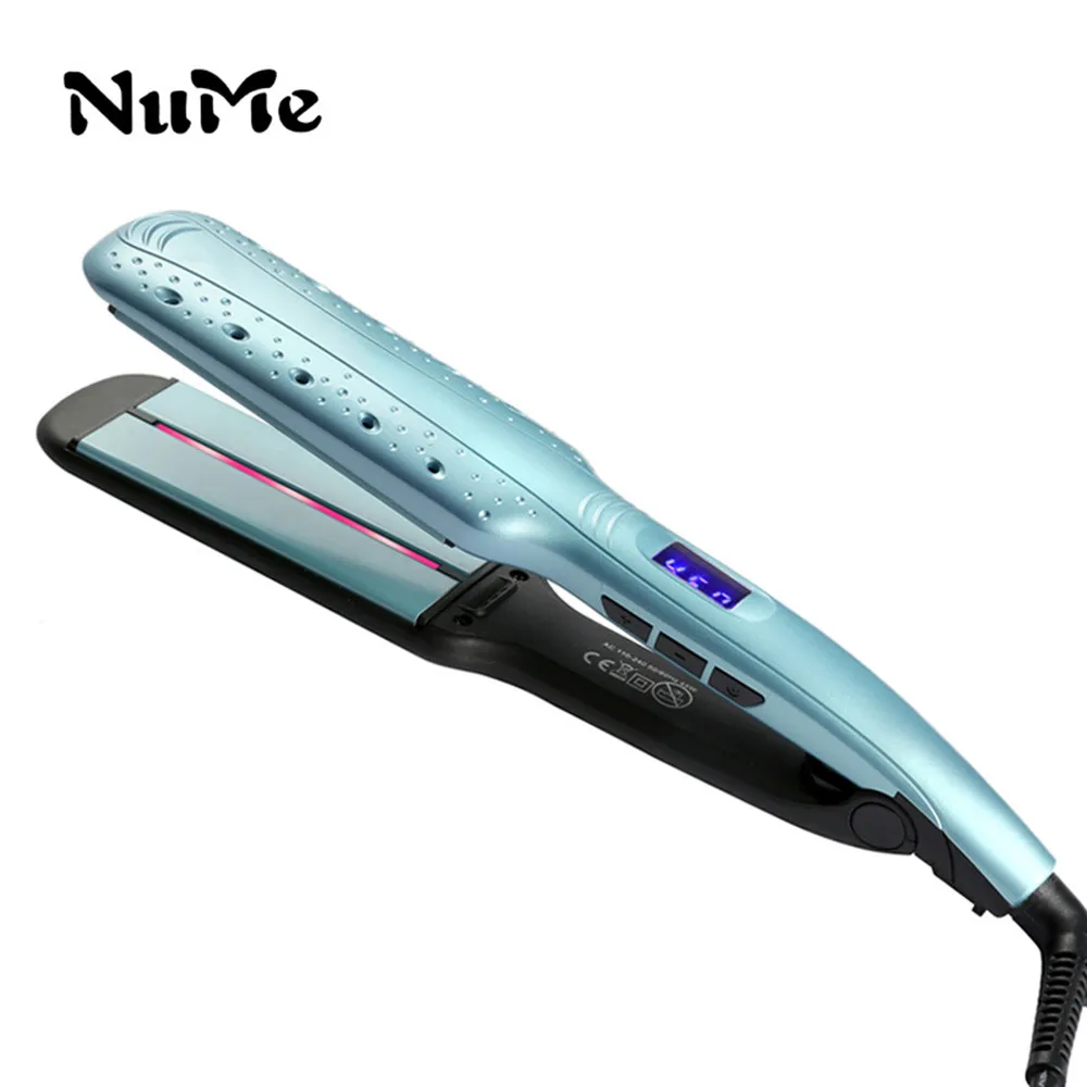 Профессиональный Выпрямитель для волос с ЖК дисплеем утюжок выпрямления