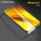 Защитное стекло для Xiaomi Poco X3 NFC, Олеофобное закаленное стекло, пленка для Poco M3 F3 F2 Pro, полное покрытие, защита экрана