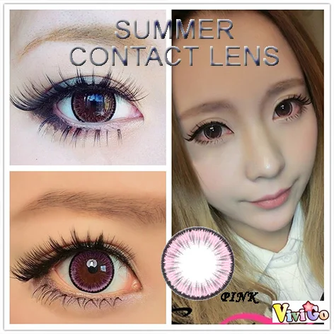 

Hotsale Natural Eyelook Color Contact Lens Yearly Use Cosmetic Glasses Eyewear for Men Women Gift Makeup Tool Summer