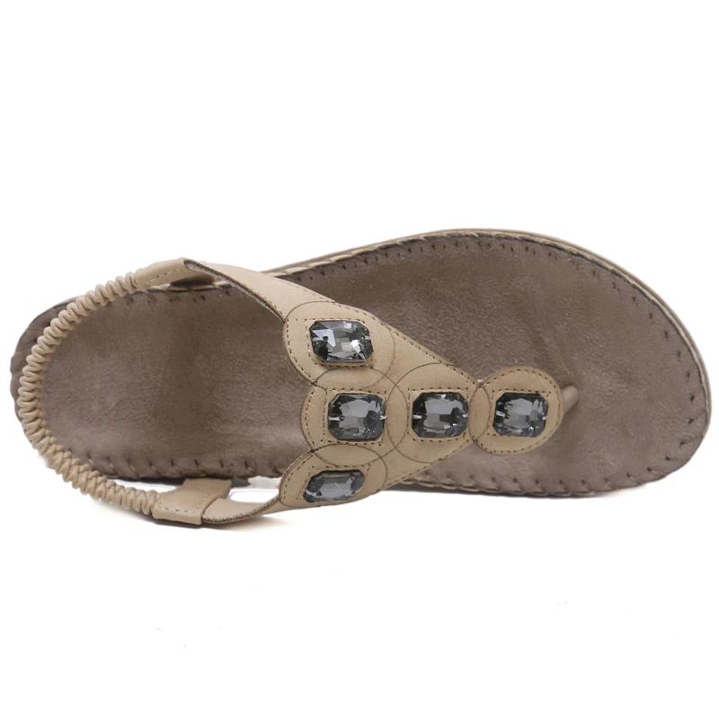 Женская обувь Лидер продаж 2019 года Модные женские босоножки эластичные шлепанцы