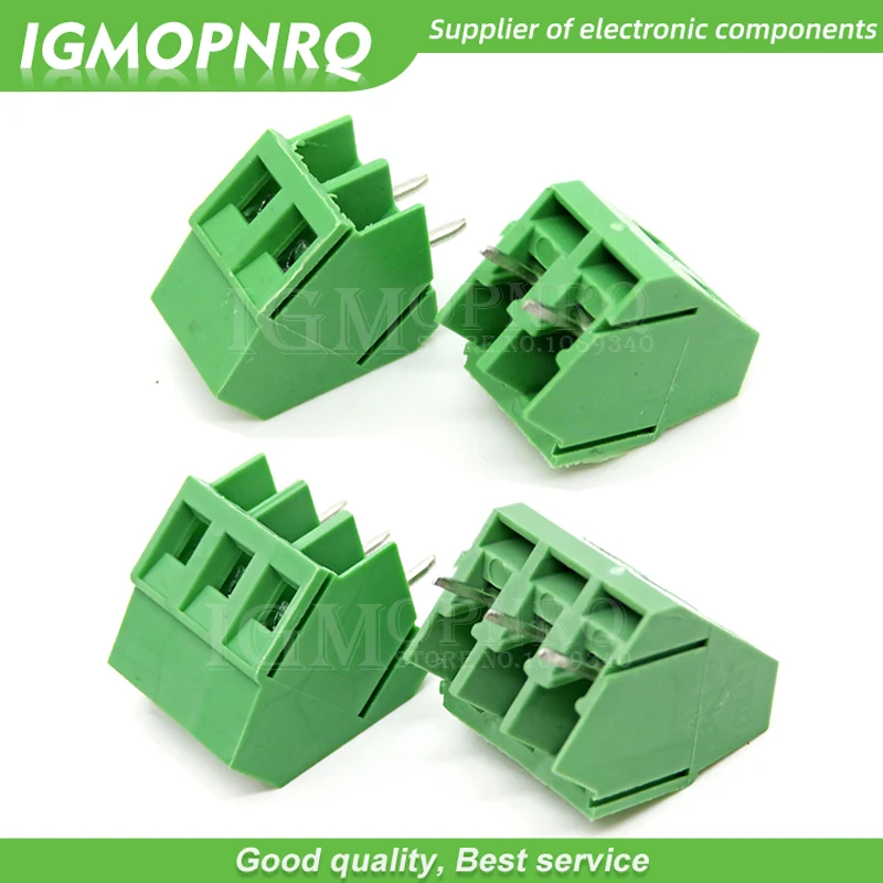10 шт. KF103 2P 3P Φ 300V 10A винт 2Pin 5,08 мм прямой контакт PCB винтовой блок 22-12A WG