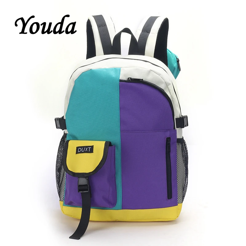 Youda оригинальный дизайн цветной рюкзак классический стиль унисекс модные