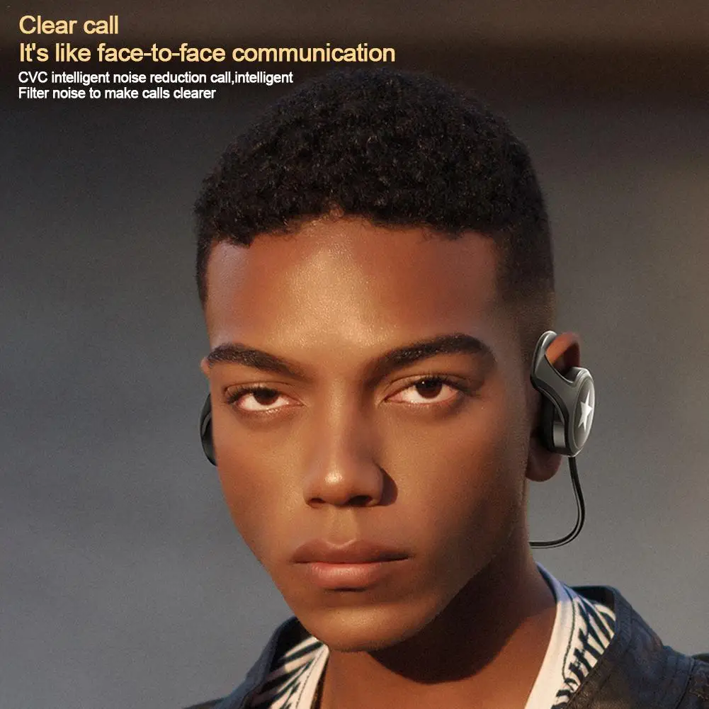 

Wireless Bluetooth 5.0 Headset MP3 Player In-Ear Headphones Earphones For Outdoor Sports With USB Cable Support 32 GB TF Card