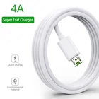 Кабель Micro USB 4A, кабель для быстрой зарядки и синхронизации данных для Samsung Galaxy S7 S6 S5 S4 Huawei Xiaomi Redmi Sony, шнур для зарядки телефона, 3 м