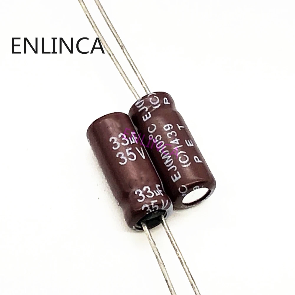 Алюминиевый электролитический конденсатор высокой частоты 35 в 33 мкФ 30 шт./лот BC10