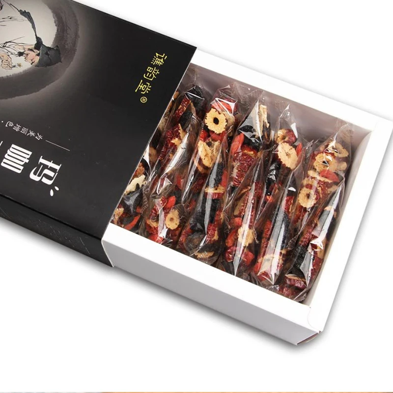 Чай Wu Yun Tang Maca Five Treasure 300 г Подарочная коробка мужской чай Huang Jing для почек с