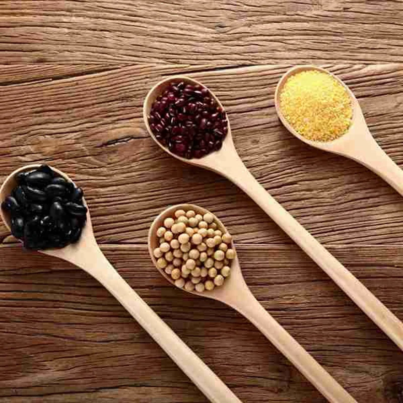 

Wood Mixing Spoon Long Handle Wooden Spoons Wood Soup Spoons for Kitchen Stirring and Cooking 13 Inches Long