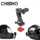 Регулируемое основание Крепление на шлем для головного ремня для фотоаппарата xiaomi yi 4k sjcam DJI OSMO аксессуары для экшн-камеры