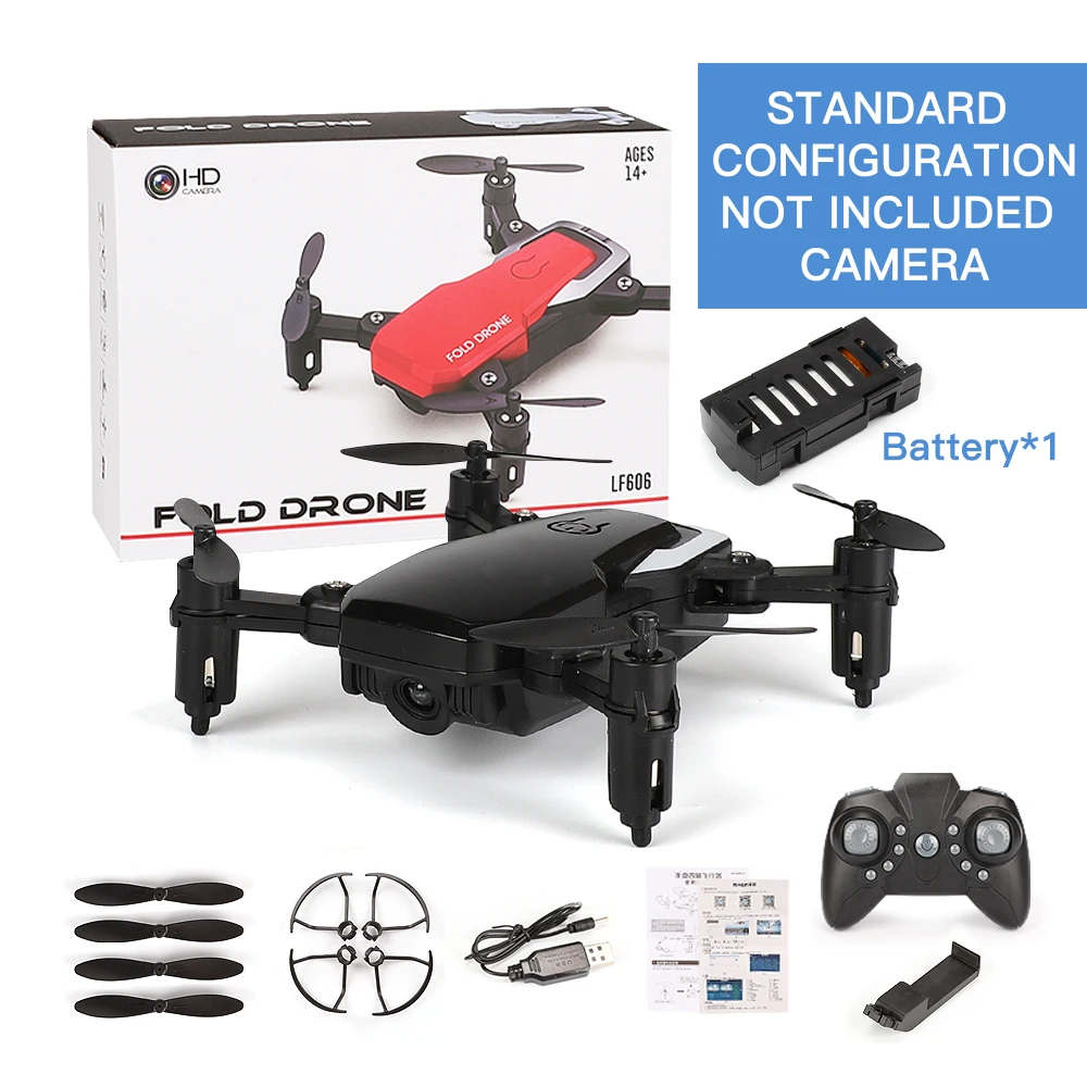 black no camera Rc беспилотные вертолеты видео стрельба дроны игрушка HD камера Квадрокоптер Забавный пульт дистанционного управления игрушки Дрон для детей подарок на день детей - Цвет: black no camera