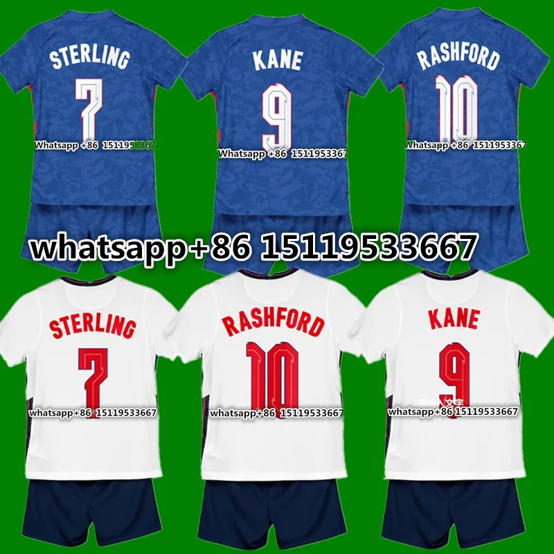 

Top Quality kids kit new 20 21 EnglandES shirts KANE STERLING DELE RASHFORD WILSHERE STERLING 2021 EnglandES Child kit shirt