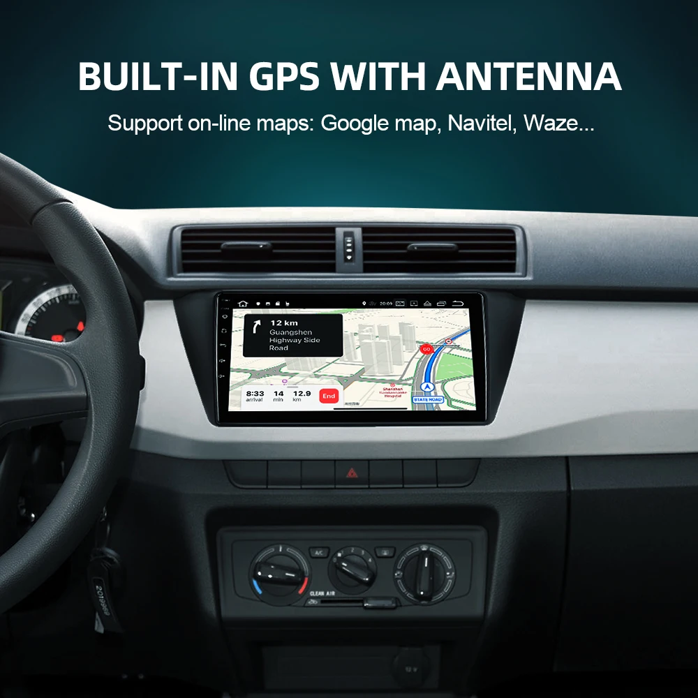 ISUDAR V57S Android Авторадио для Skoda Fabia 2015-2019 автомобильное радио с экраном GPS Голосовое