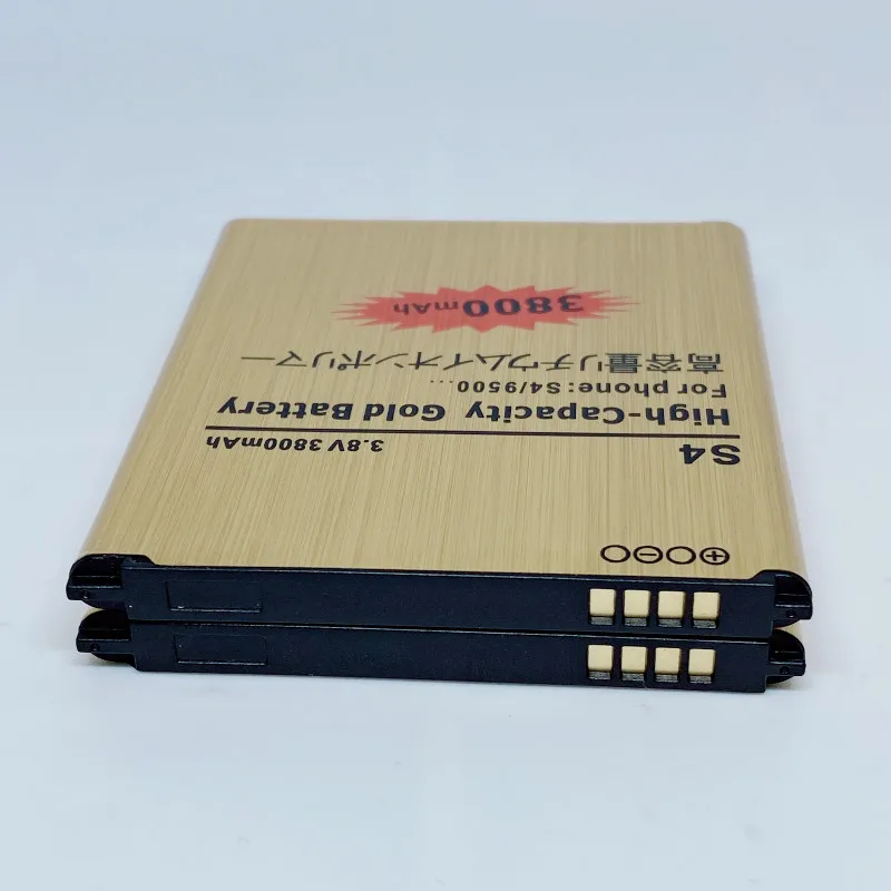 Золотой сменный аккумулятор S4 для Samsung Galaxy i9500 i959 i9502 i9508 i337 i9505 золотой B600BC B600BE |