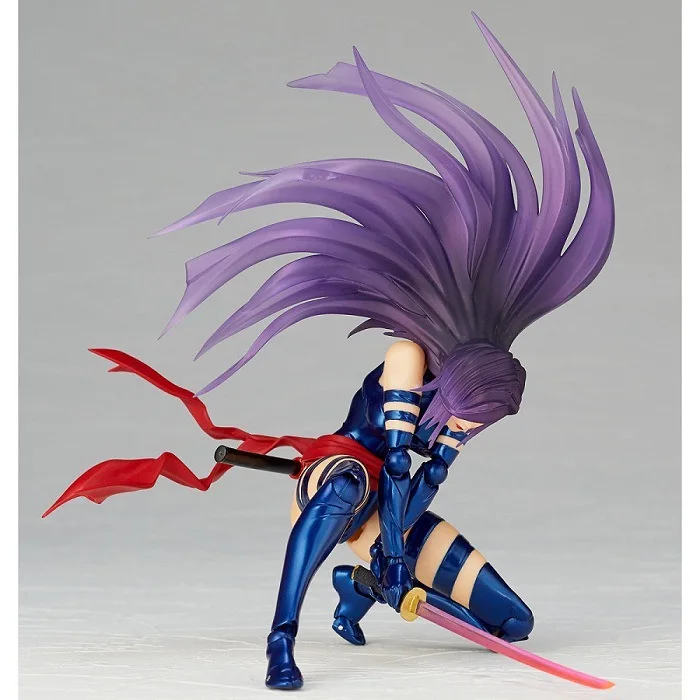 Экшн-фигурки Marve Psylocke Kaiyodo Потрясающие куклы X-Men BJD Коллекционная модель Кукла