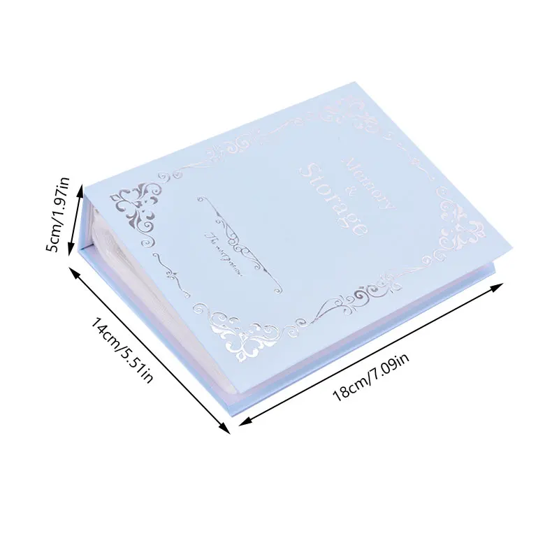 

100 Pockets Photo Album Picture Storage Scrapbooking Picture Case Photo Album Frame For Kids Children