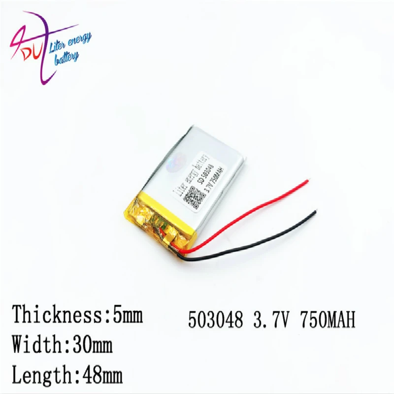 3 7 v 750mah 503048 503050 литий-полимерный Li-po перезаряжаемый аккумулятор Diy для Mp3 Mp4 Mp5 Gps edio