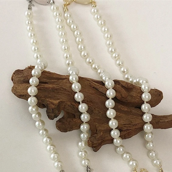 

Minimal Planet Saturn Pearl Necklace For Women Collarbone Chain Choker Retro Crystal Korean Pendant Necklace Collier