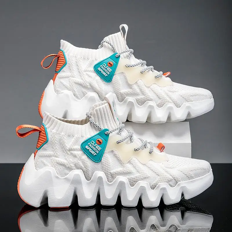 

New Popular Large Size Mixed Colors Men Breathable Net Surface Comfortable Sneakers Lightweight Casual Shoes Calzado De Hombre