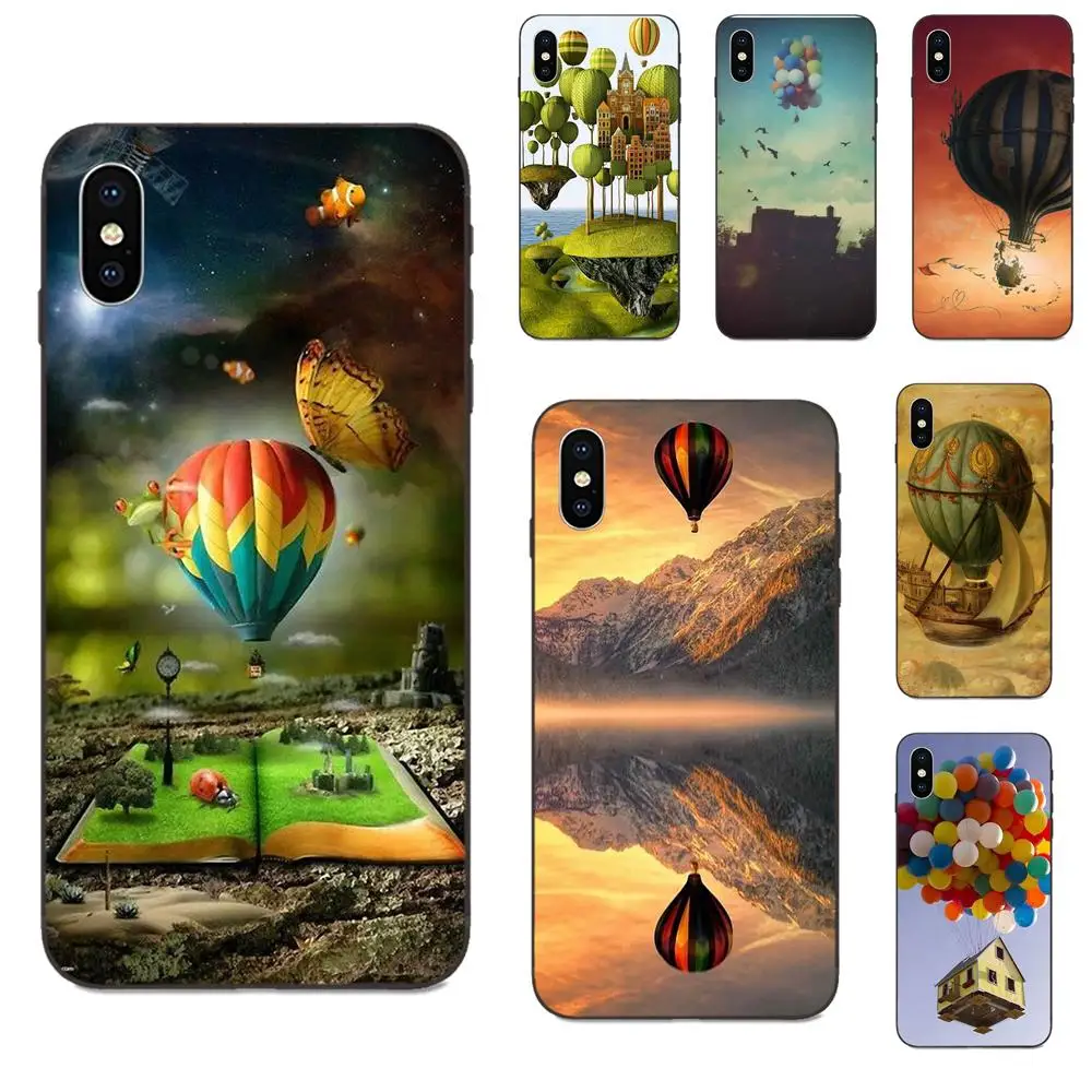 Милый чехол для телефона Xiaomi Redmi Note 3 3S 4 4A 4X 5 5A 6 6A 7 7A K20 Plus Pro S2 Y2 Y3 Air Balloon In The Sky Live House |