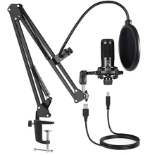 YTOM T669 Professional USB Condenser Microphone Bundle Kit,M1 PRO with Adjustable Scissor Arm Stand Shock Mount For YouTube ZOOM