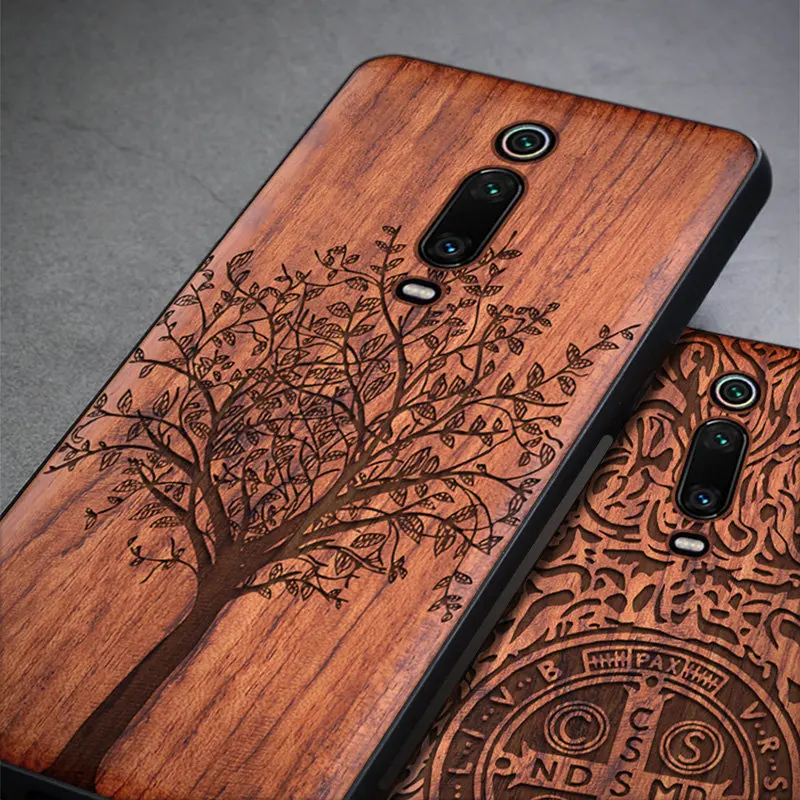 Для Xiaomi mi 9t чехол Boogic Wood funda Red mi k20 Pro Rosewood TPU противоударный задний Чехол для телефона Xiaomi mi 9T Pro Чехол