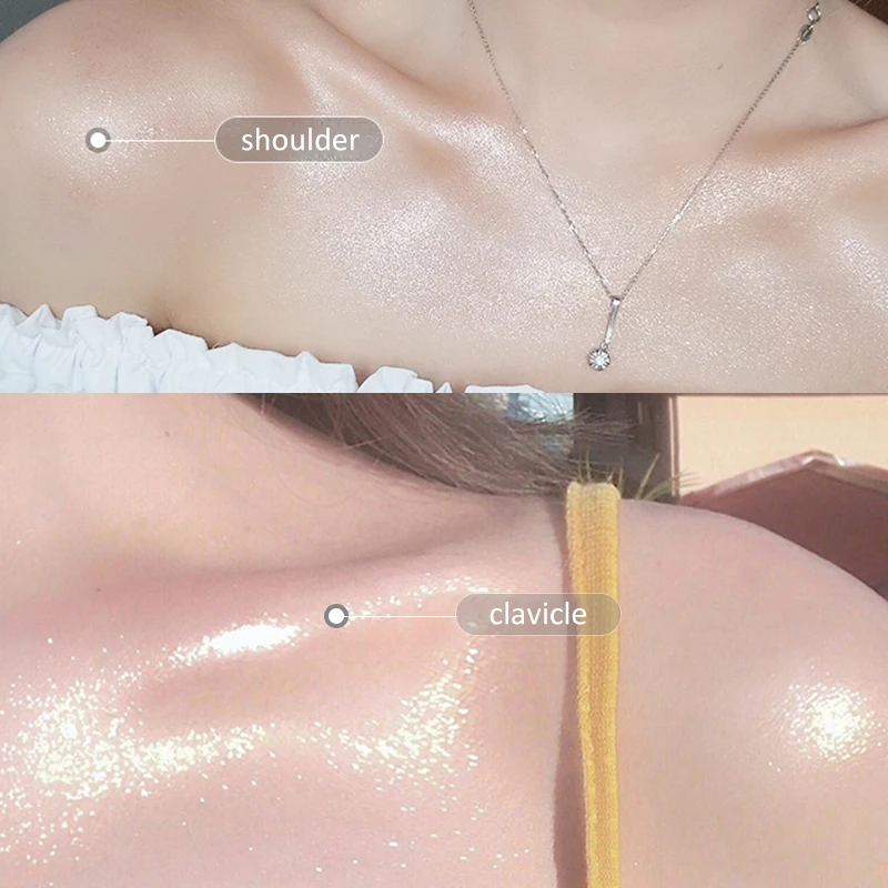 Гелевый хайлайтер жидкие гелевые тени для век блеск осветитель макияж