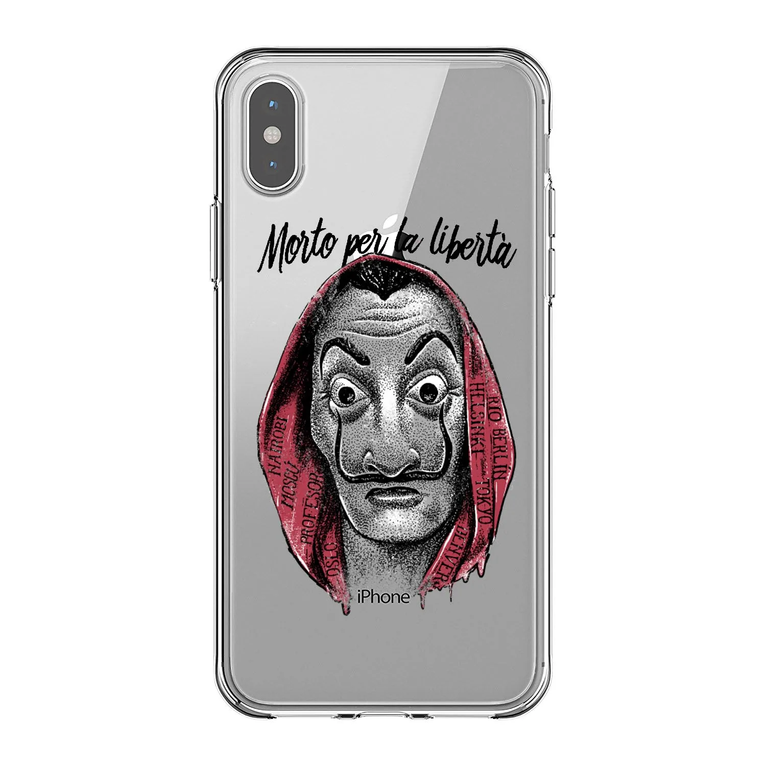 Испанский ТВ серии La Каса де papel Мягкий Силиконовый ТПУ чехол для телефона iPhone 11 Pro MAX 5s se 6 6s Plus 7 8 Plus X XR XS MAX