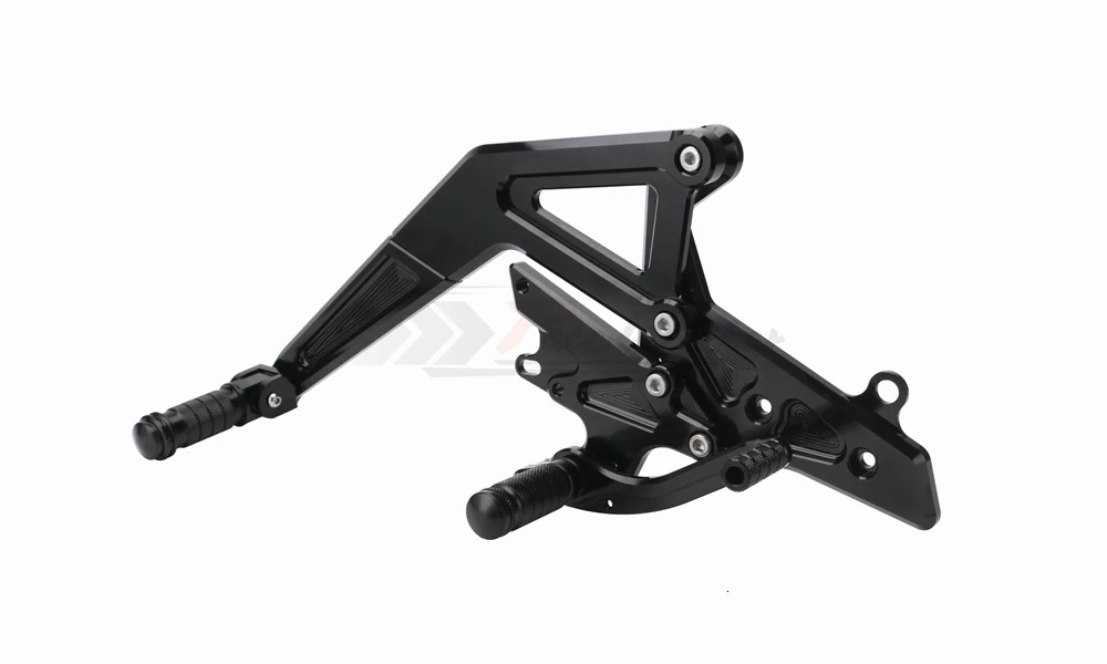 CNC алюминиевый мотоцикл Регулируемый Rearset задний Набор Подножки педаль Подножка для Kawasaki Ninja 650(EX650) ER-6N/ER-6F 2012