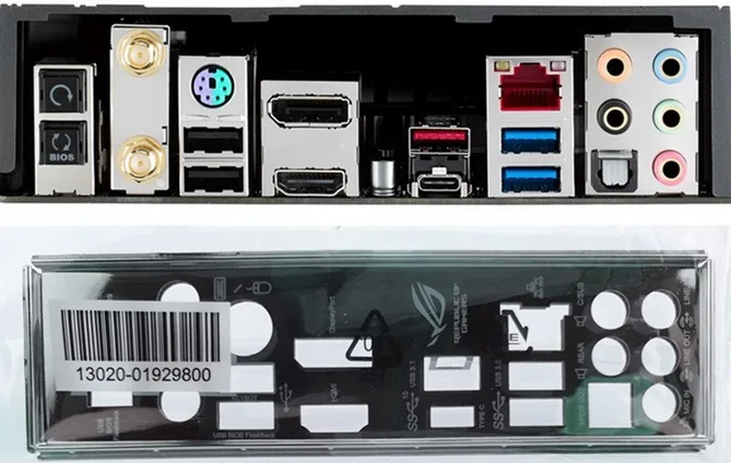 Новая защитная задняя пластина для материнской платы I/O MAXIMUS VIII HERO ALPHA бесплатная