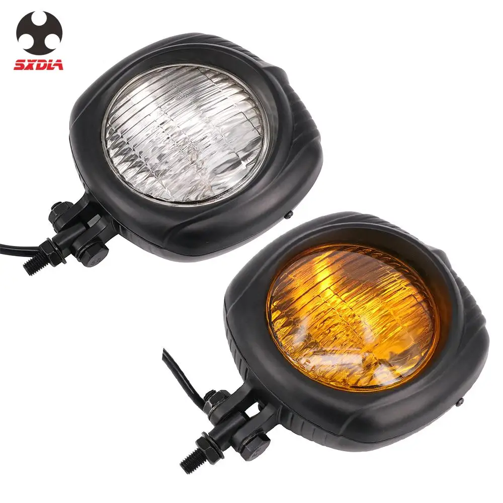 Универсальные фары для мотоцикла сборки Harley Yamaha Honda электрические транспортные