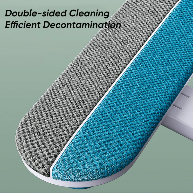 Щетка для мытья оконных стекол бытовая очистка от пыли и волос сетка средство