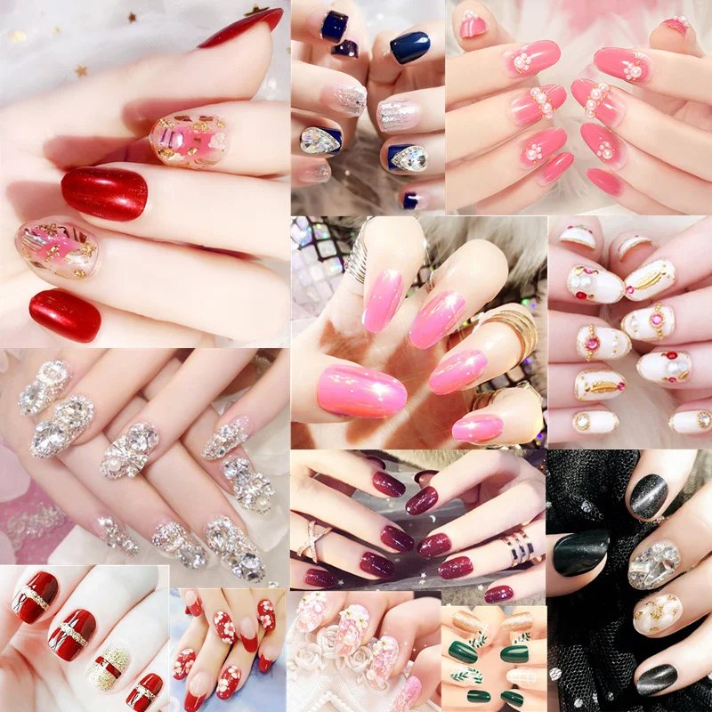 Блестящие Блестки с плоской задней поверхностью без горячей фиксации