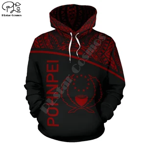 Татуировки PLstar Cosmos 3DPrint Pohnpei полинезийская культура племя черепаха зимние мужскиеженские мужские забавные Harajuku уличная одежда на молнии Hoodies-a2