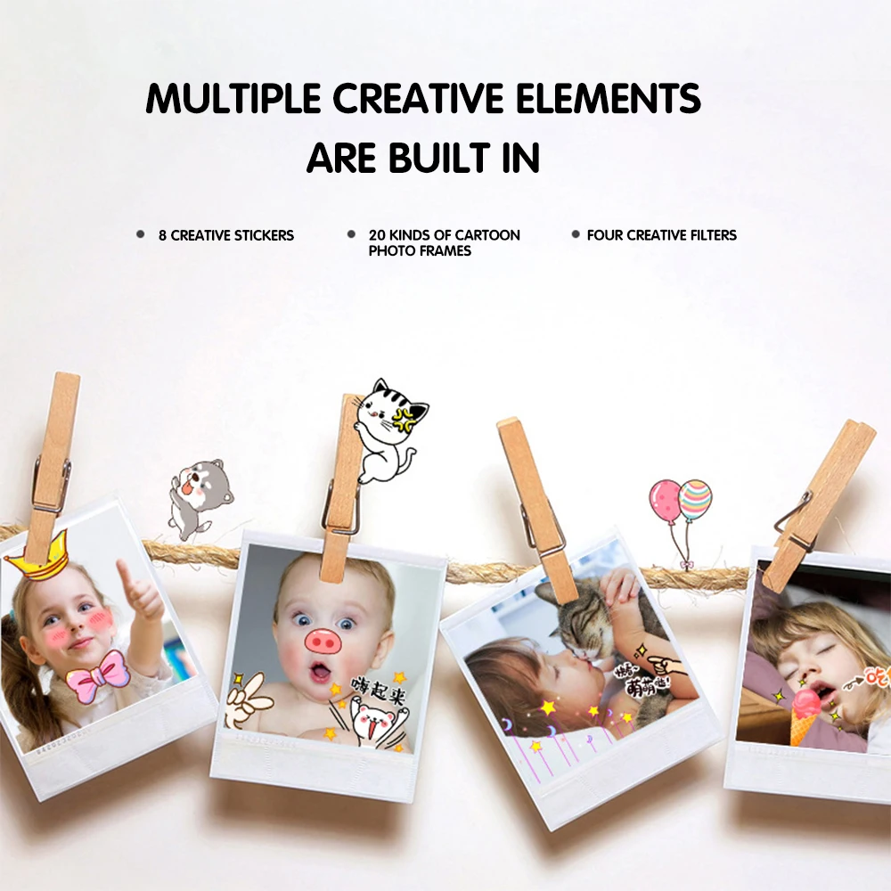 Детские Камера цифровой игрушка подарок на день рождения многоязычный Магия 24