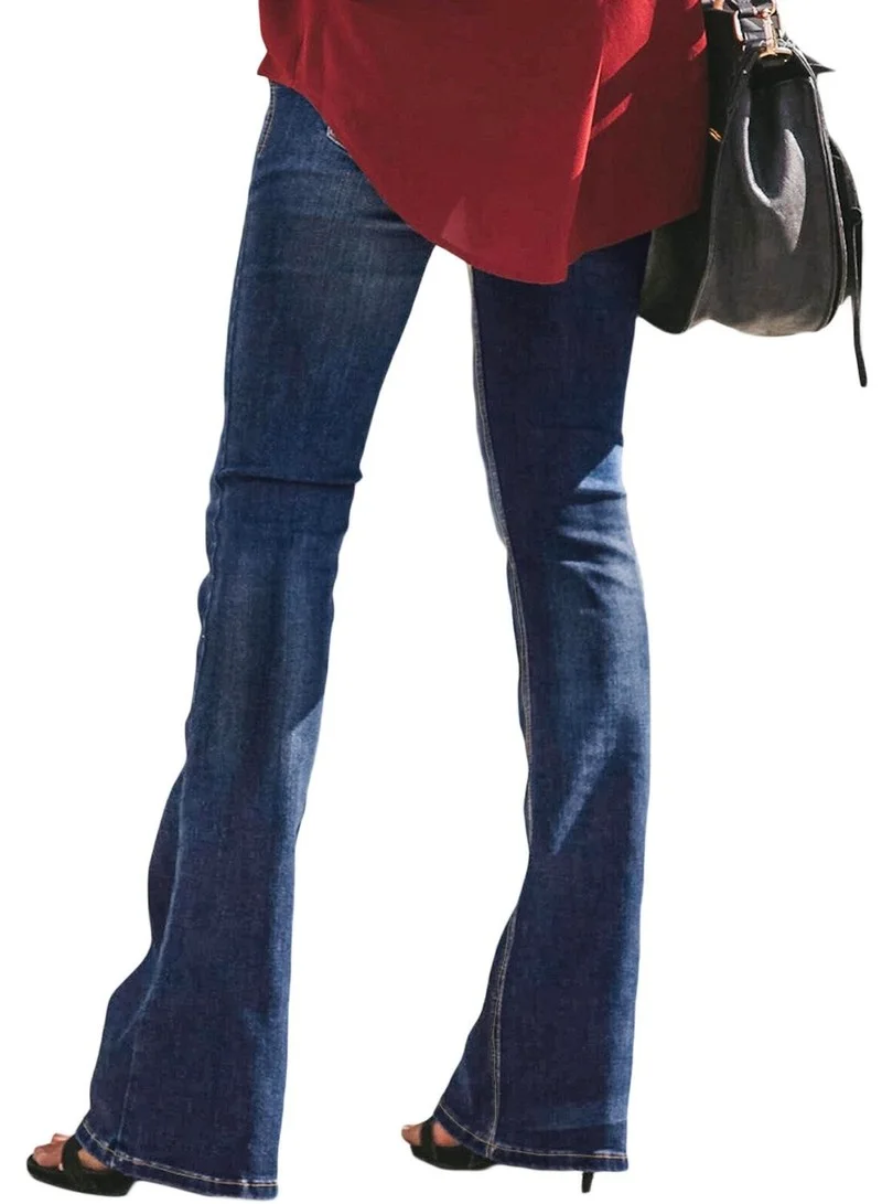 Женщин в дырочку зауженные искусственно состаренные джинсы подходят джинсовые