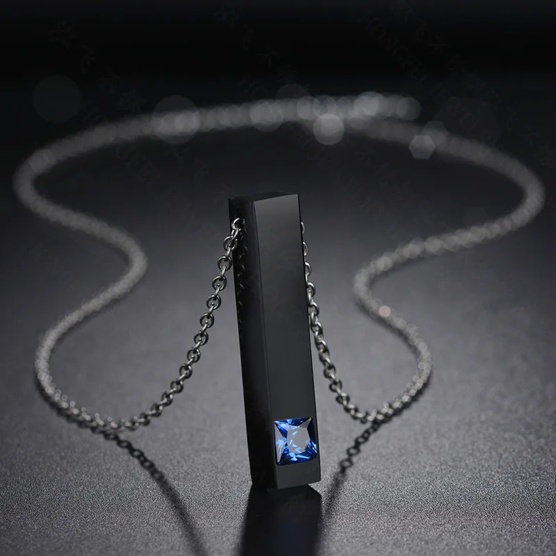 Ожерелье Стразы из нержавеющей стали с квадратной застежкой ювелирное изделие