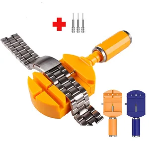 Hot Sale Watch Band Strap Bracelet Link Pins Remover Adjuster Opener Repair Tools Kit+3 For Men Wome