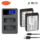 Аккумулятор JHTC на 1500 мА  ч и зарядное устройство USB с ЖК-дисплеем для камеры Canon EOS Rebel T3 T5 T6 T7 Kiss X50 X70 EOS 1100D 1200D 1300D