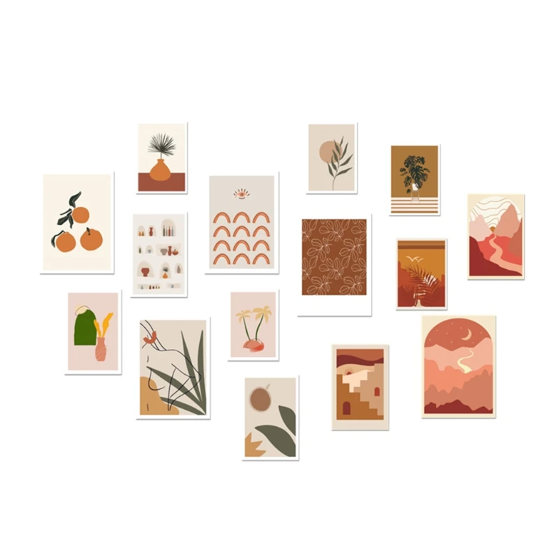 15 шт. настенные коллажи эстетические картины декор для спальни настенный