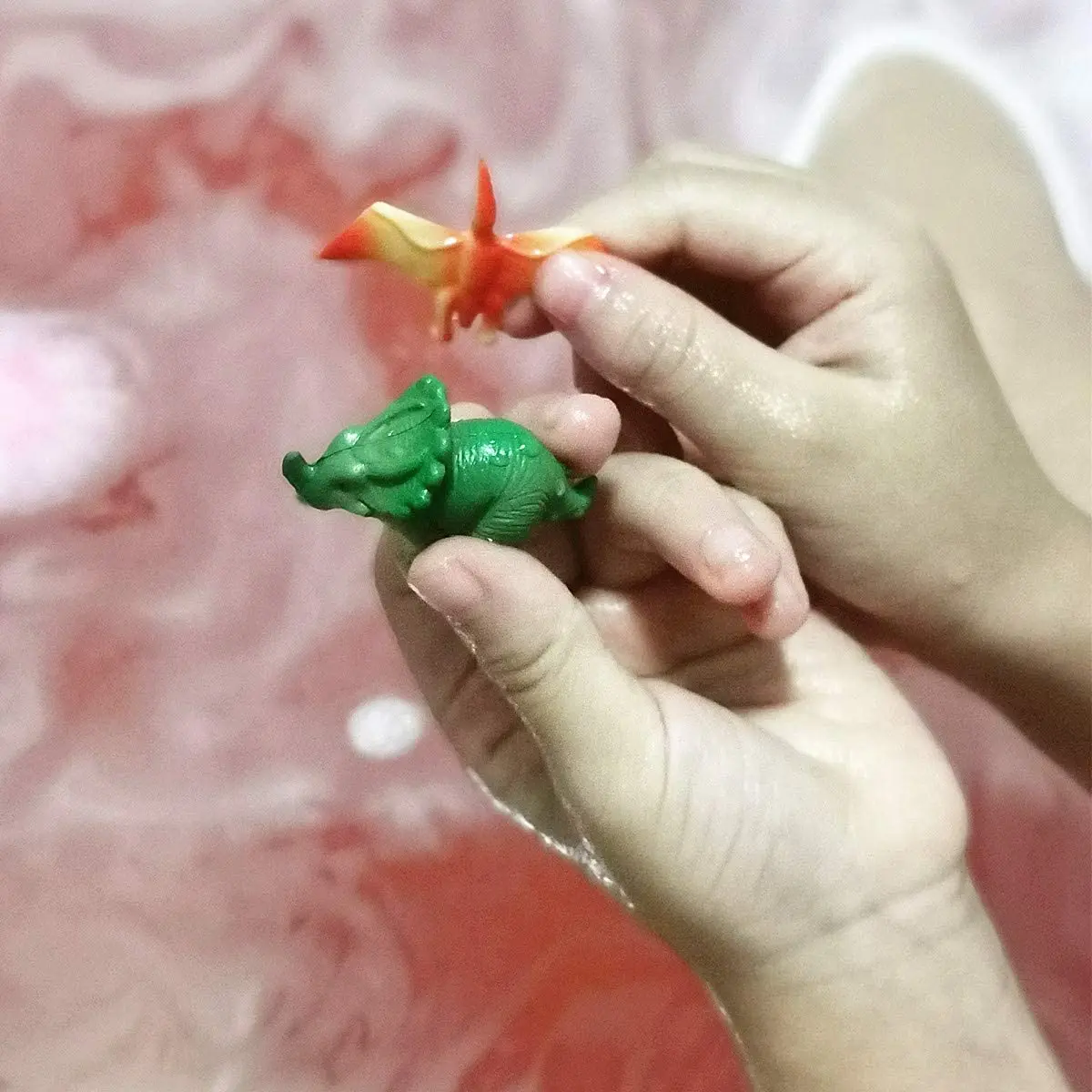 Бомбочки для ванны детей с игрушками внутри-набор из 9 разноцветных яиц