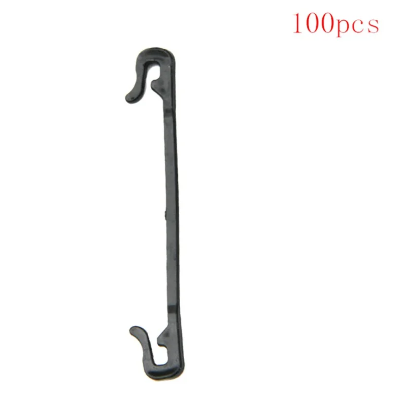 

100pcs Garden Plant Vines Tied Buckle Fixed Lashing Hook Agricultural Greenhouse Vegetable Gadget Garden Plastic Planters AB