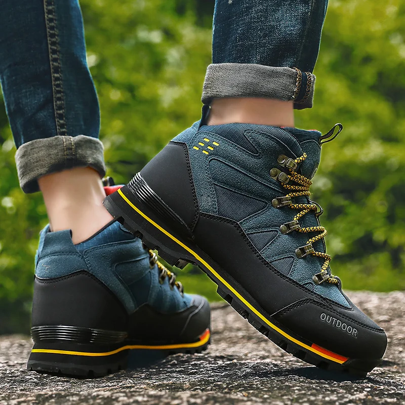 Мужские кроссовки на шнуровке черные дышащие Повседневная Удобная обувь для