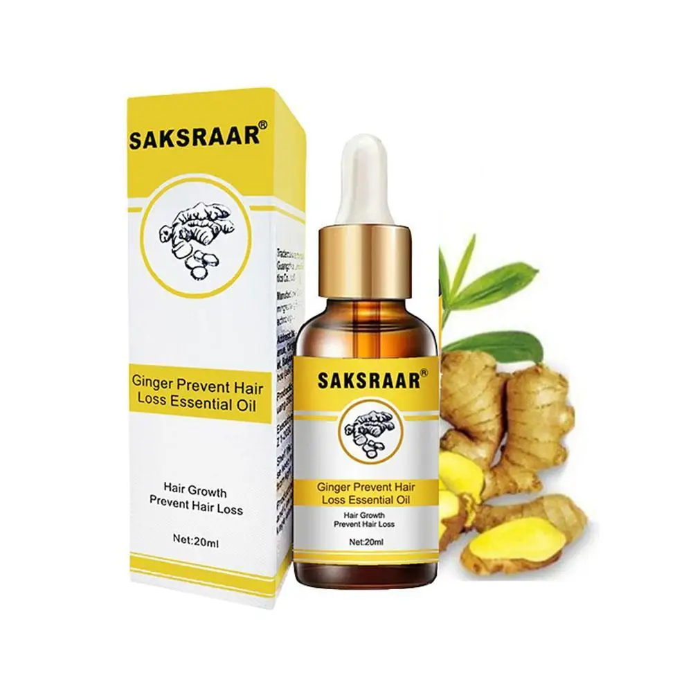 

Высокое качество роста волос имбиря Сыворотки масло для ухода за волосами роста волос жирных следов и предотвращение выпадения волос жидко...