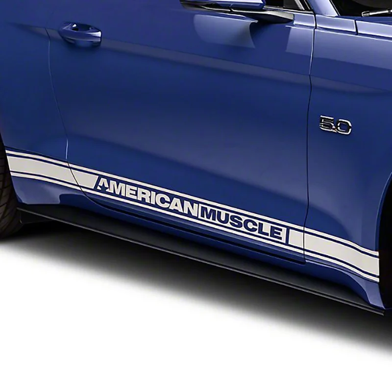

For Mustang 15-20 Exterior Modification Car Engine Hood Side body Personalise Stylish Decorative Garland Stickers