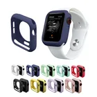 40 мм 44 мм мягкий силиконовый защитный чехол для Apple Watch 38 мм 42 мм ТПУ карамельного цвета защитный чехол для iWatch 5 4 3 2 1