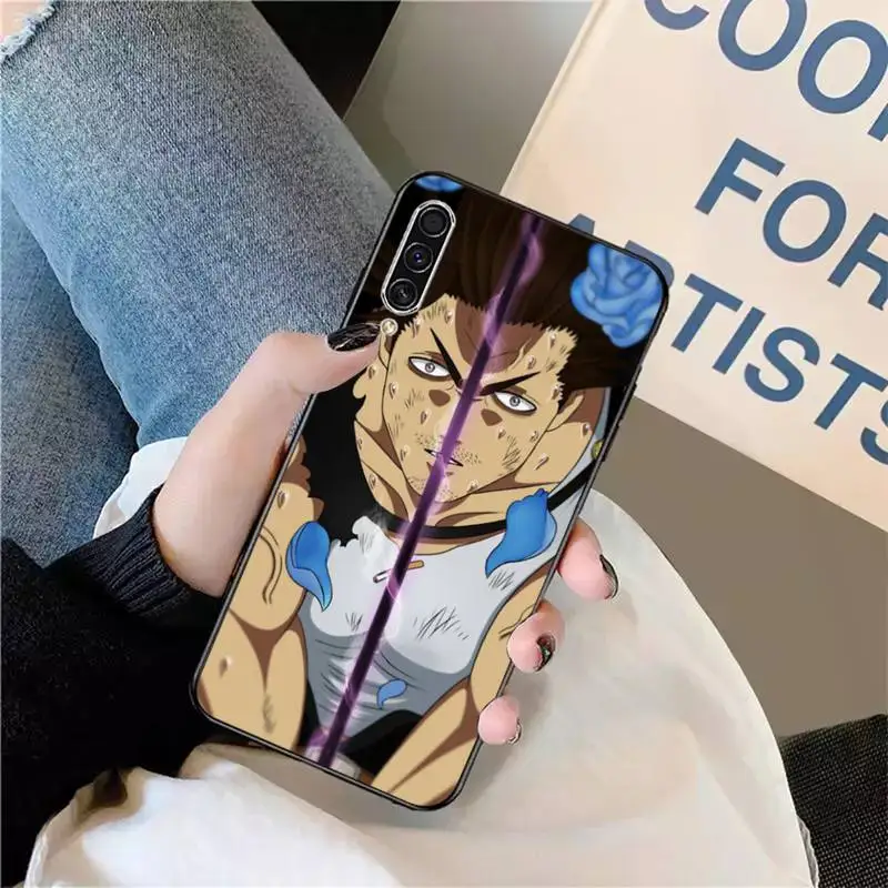 

Yami Sukehiro Black Clover anime Phone Case For Samsung galaxy S 9 10 20 A 10 21 30 31 40 50 51 71 s note 20 j 4 2018 plus