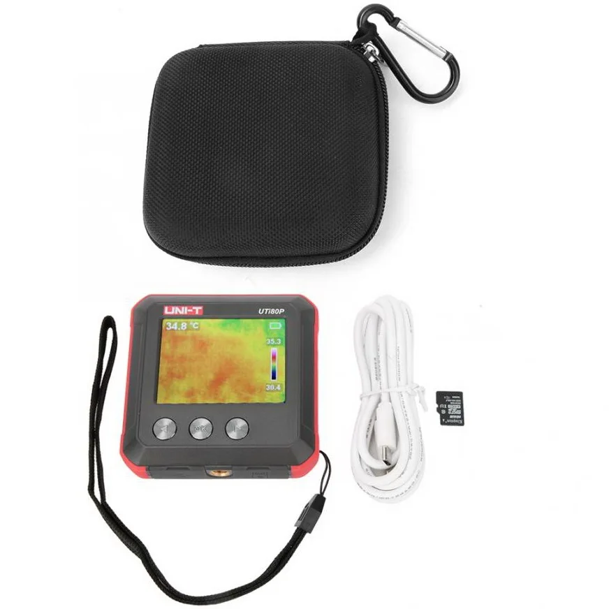 

UNI-T UTi80P Mini IR Thermal Imager Pocket Thermal Compact Imaging Camera PCB'A/electrical/mechanical fault detection