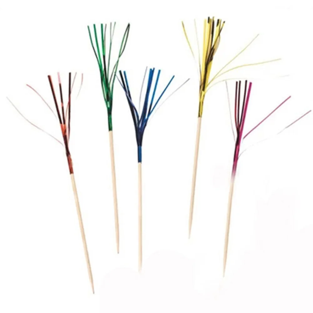 40 шт. коктейльное Радужный фейерверк выбирает напиток Щупы для мангала Свадебная