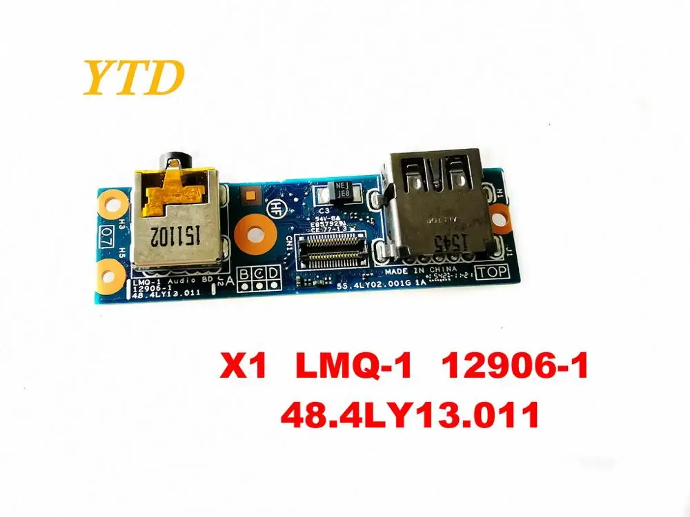 Оригинальный Для Lenovo X1C Плата USB аудио X1 LMQ 1 12906 48.4LY13.011 испытанное хорошее