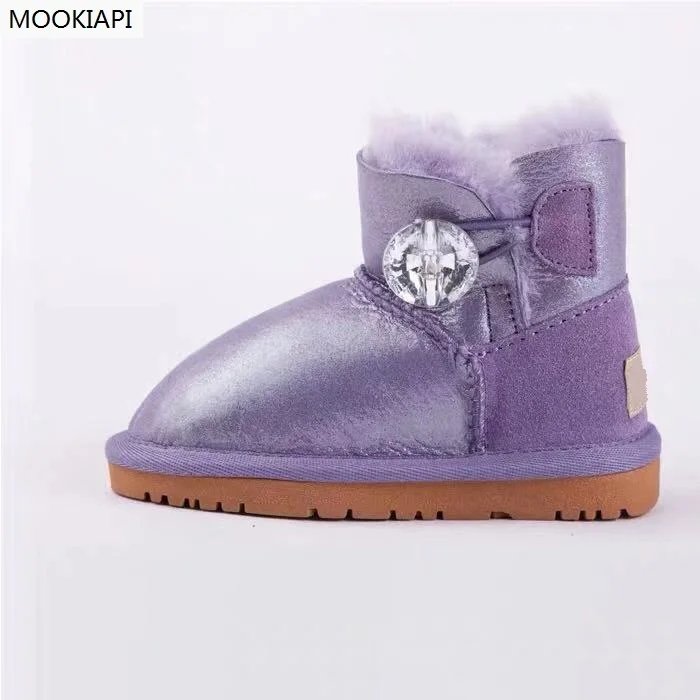 В 2019 году новые австралийские зимние ботинки из овечьей кожи и меха чистая шерсть