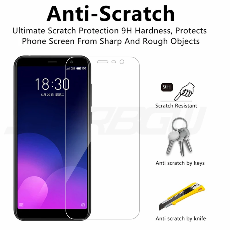 Стекло защитное SERBGW для Meizu (разные модели) 9H|Защитные стёкла и плёнки телефонов| |
